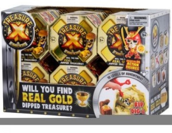  Treasure X Full case of 9 